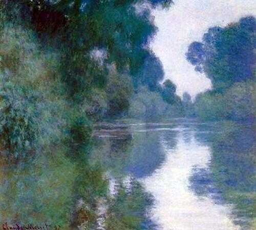 Claude Monet Branch of the Seine near Giverny, oil painting picture